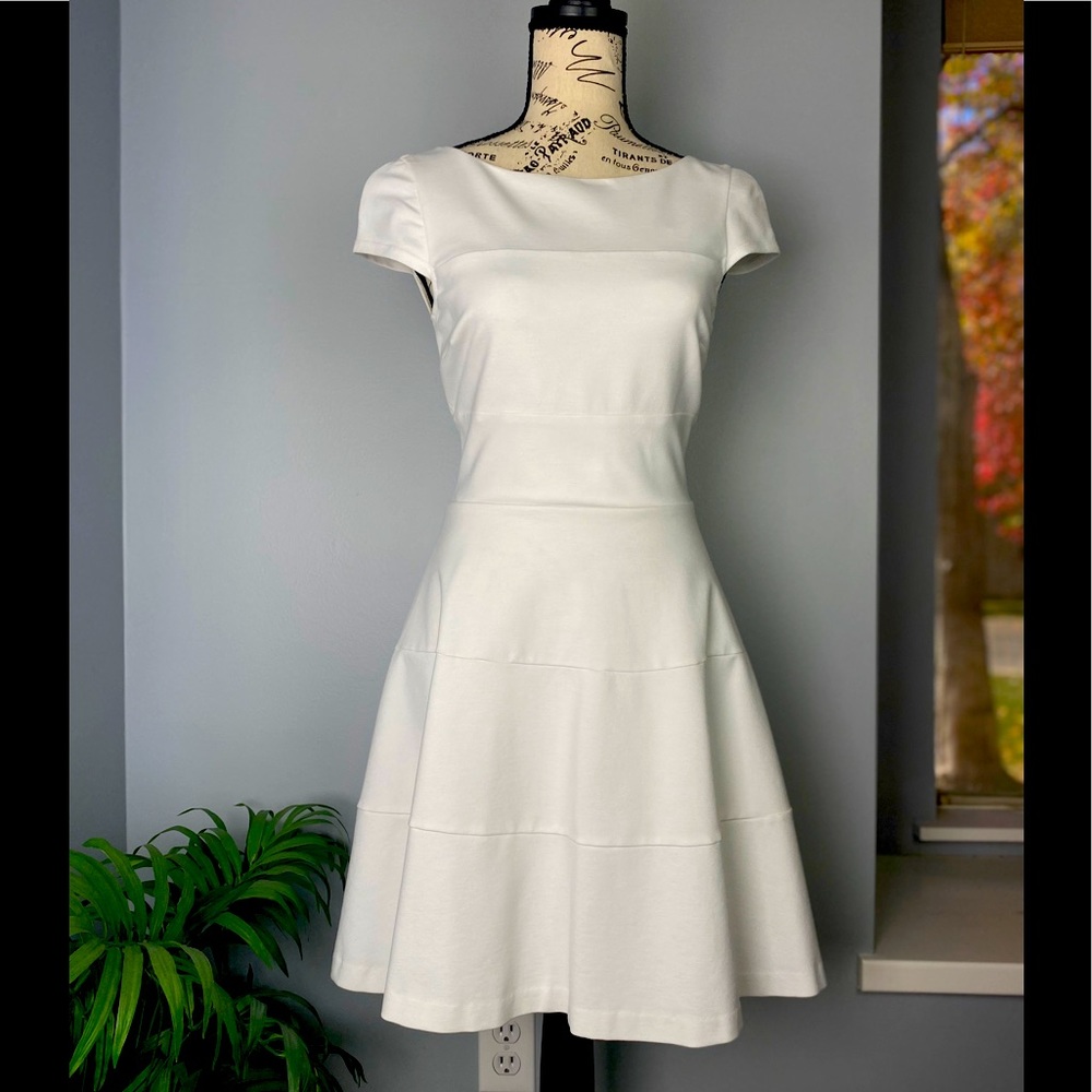 Banana Republic Fit & Flare Tiered Dress